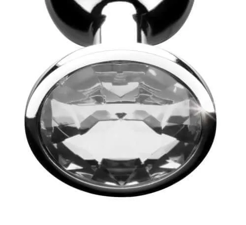 Male Sex Toys XR Brands Booty Sparks Crystal Jewel Small Anal Plug by XR Brands