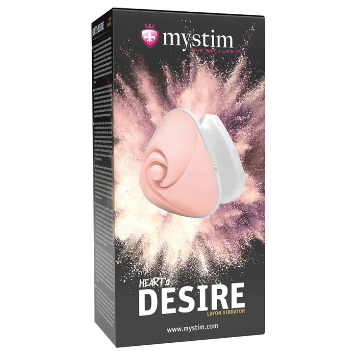 MYSTIM Vibrators Mystim Hearts Desire Layon VibratorRose