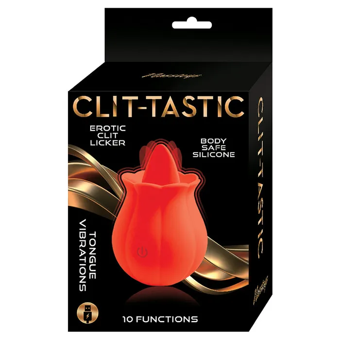 NASSTOYS Vibrators ClitTastic Erotic Clit LickerRed