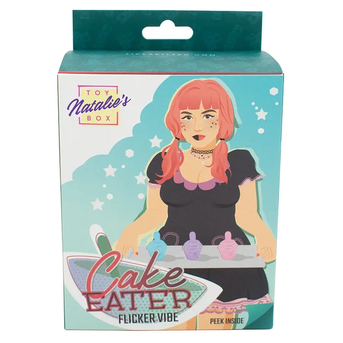 Natalies Toy Box Cake Eater Clit Flicker StimulatorPurple NATALIES TOY BOX Vibrators Natalies Toy Box Cake Eater Clit Flicker StimulatorPurple NATALIES TOY BOX Vibrators