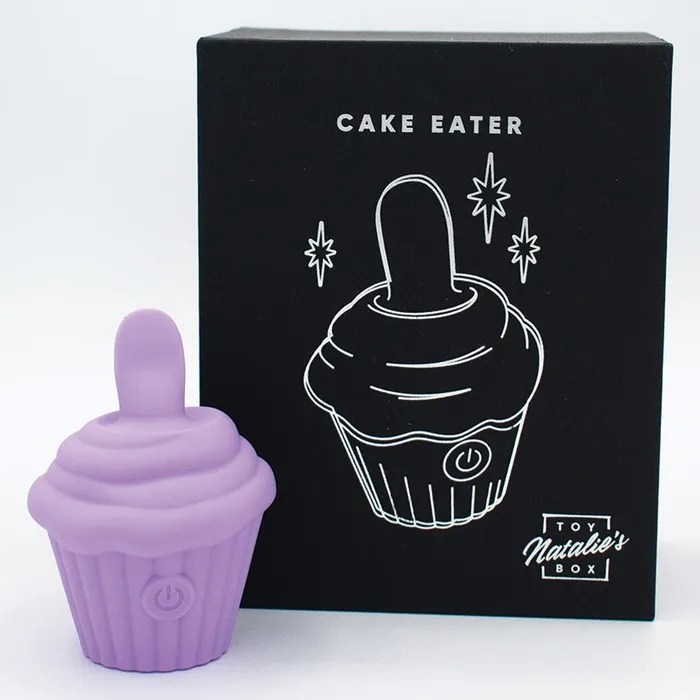 Natalies Toy Box Cake Eater Clit Flicker StimulatorPurple NATALIES TOY BOX Vibrators