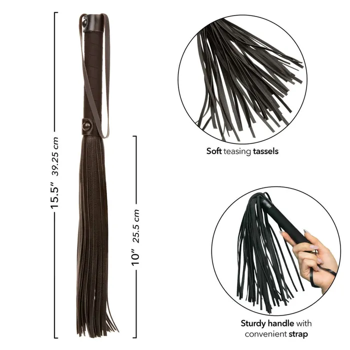 Nocturnal Collection Flogger Sensory Play for Newcomers Enthusiasts California Exotic Novelties Anal