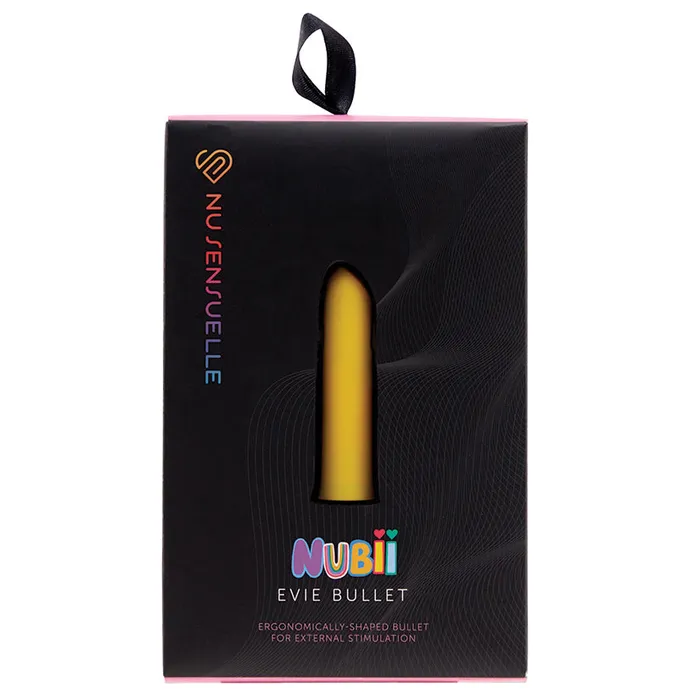 Novel Creations Sensuelle Evie Slanted BulletYellow Vibrators