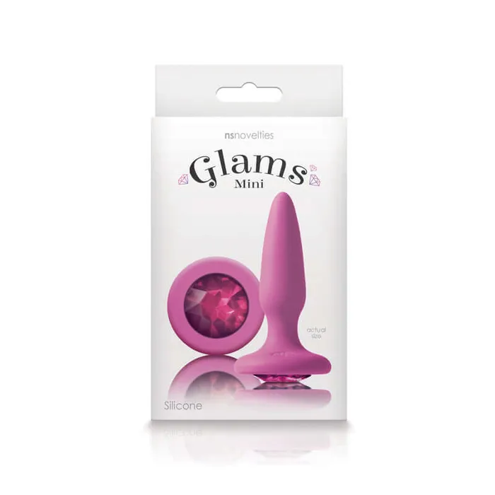 NS Novelties Anal Glams Mini Pink Gem Pink Butt Plug by Inya Add a Sparkle to Your Intimate Moments NS Novelties Anal Glams Mini Pink Gem Pink Butt Plug by Inya Add a Sparkle to Your Intimate Moments