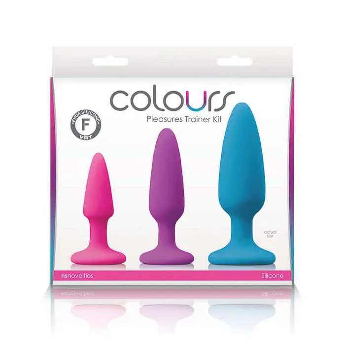 NS Novelties Colours Pleasures Trainer Kit Multicolor Dildos