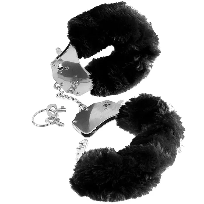 PIPEDREAM Couples Fetish Fantasy Furry CuffsBlack