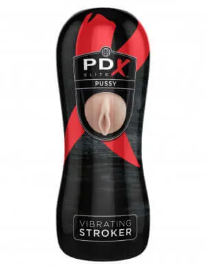 Pipedream Products Experience the Ultimate Sensation with PDX Elite Pussy Vibrating Stroker Male Sex Toys Pipedream Products Experience the Ultimate Sensation with PDX Elite Pussy Vibrating Stroker Male Sex Toys