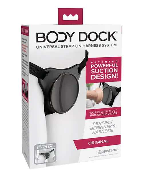 Pipedream Products Female Sex Toys Body Dock Original Universal StrapOn System Effortless StrapOn Play with Patented Suction Design Pipedream Products Female Sex Toys Body Dock Original Universal StrapOn System Effortless StrapOn Play with Patented Suction Design