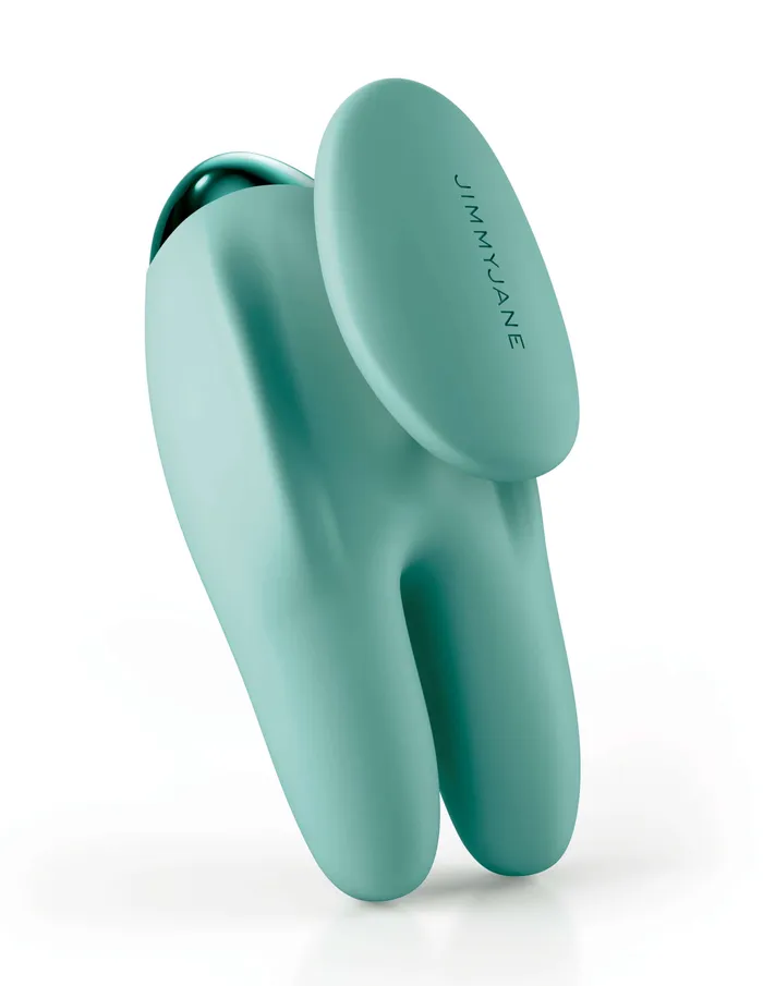 Pipedream Products Female Sex Toys JimmyJane Form 2 Gripp 2 Prong Green Vibrator