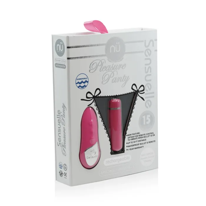 Pleasure Panty by Nu Sensuelle As You Like It OR Vibrators