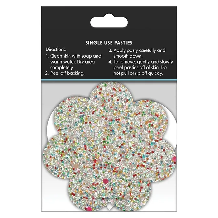 Pretty Pasties Heart FlowerGlow 2pk NS NOVELTIES Anal