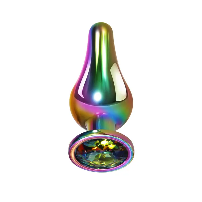 Rainbow Metal Plug Small Evolved Novelties Anal