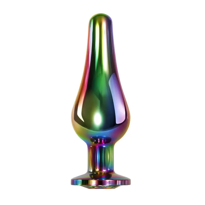 Rainbow Metal Plug Small Evolved Novelties Anal