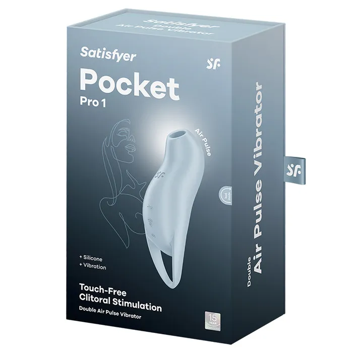 Satisfyer Pocket Pro 1Blue SATISFYER Vibrators