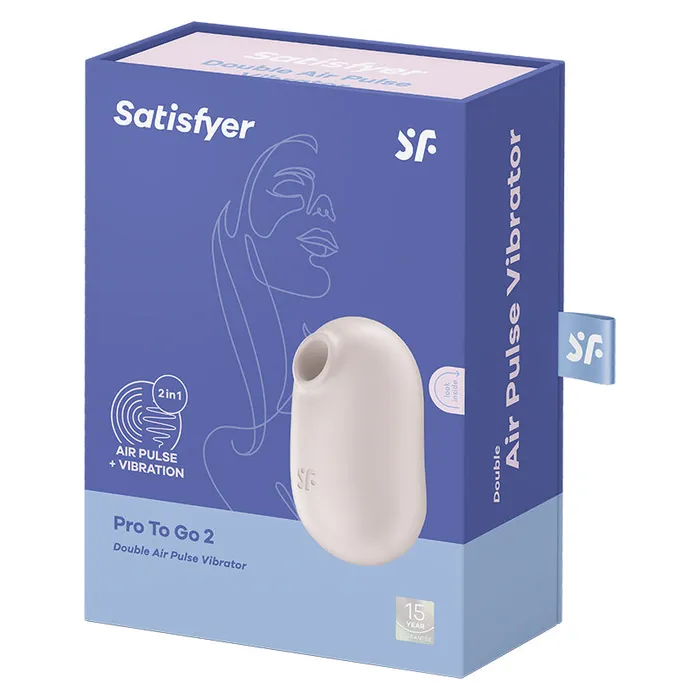 SATISFYER Satisfyer Pro To Go 2Beige Vibrators