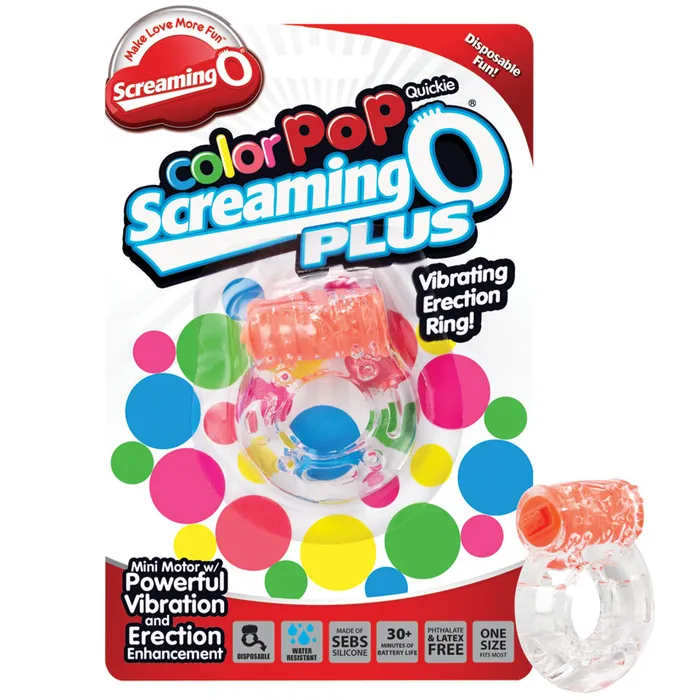 Screaming O ColorPoP Quickie PlusOrange SCREAMING O Male Sex Toys
