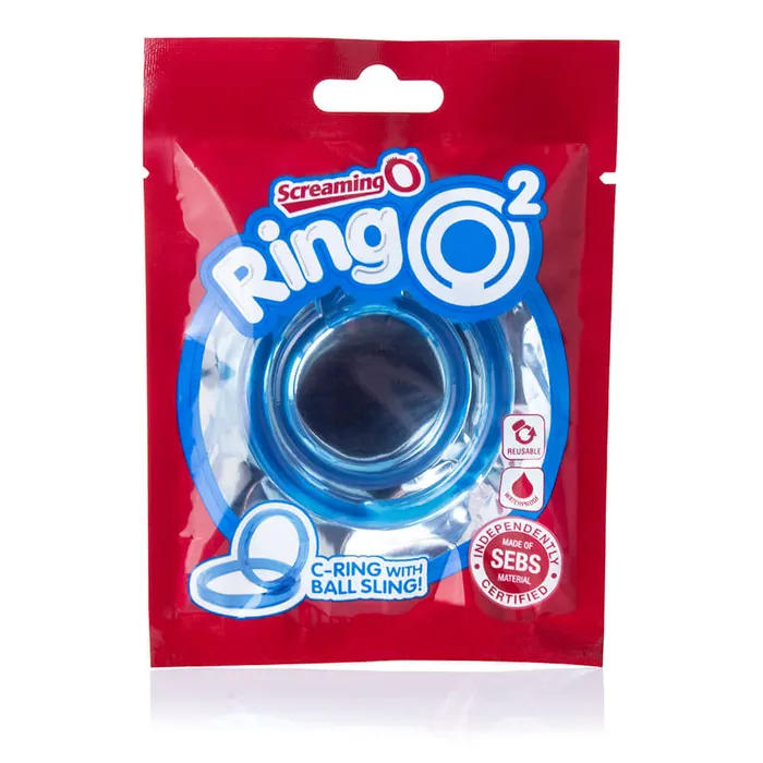 Screaming O Vibrators Screaming O Ring O2 Blue Color