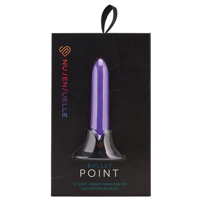 Sensuelle Point Rechargeable BulletPurple NOVEL CREATIONS Vibrators