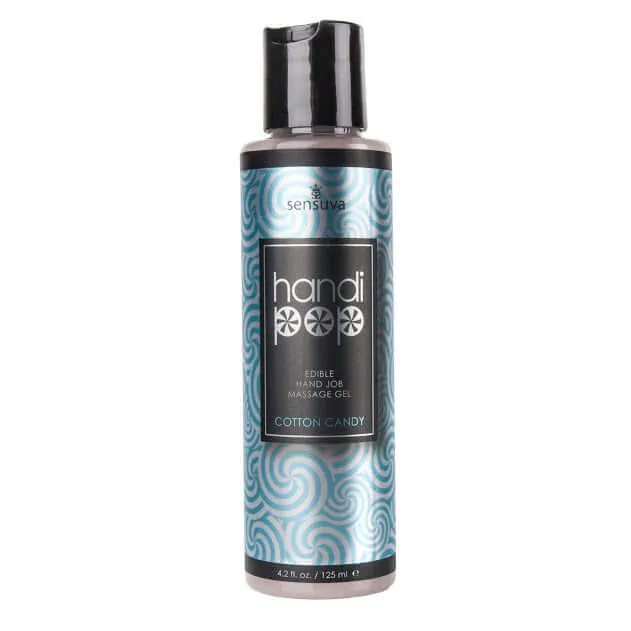 Sensuva Enhancers Handipop Edible Cotton Candy Massage Gel 42 Oz Turn Your Hand Massage Into Sweet Bliss Sensuva Enhancers Handipop Edible Cotton Candy Massage Gel 42 Oz Turn Your Hand Massage Into Sweet Bliss