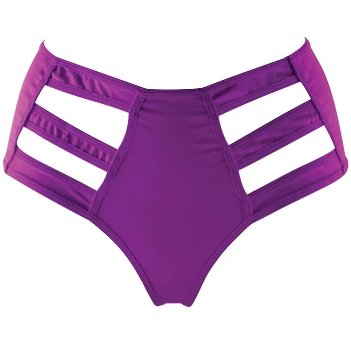 SHOTS Female Sex Toys Ouch Sexy Bow Vibrating PantyPurple