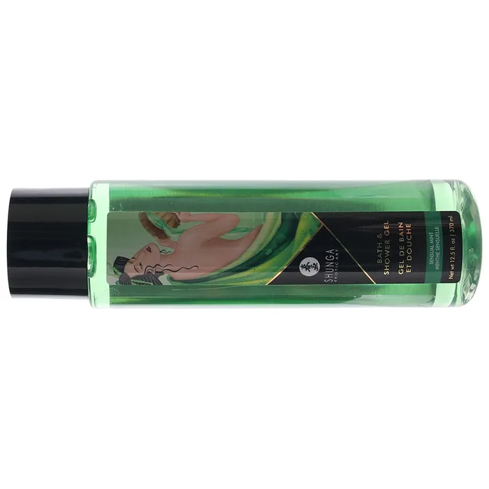 Shunga Bath Shower Gel 125oz370ml in Sensual Mint Female Sex Toys