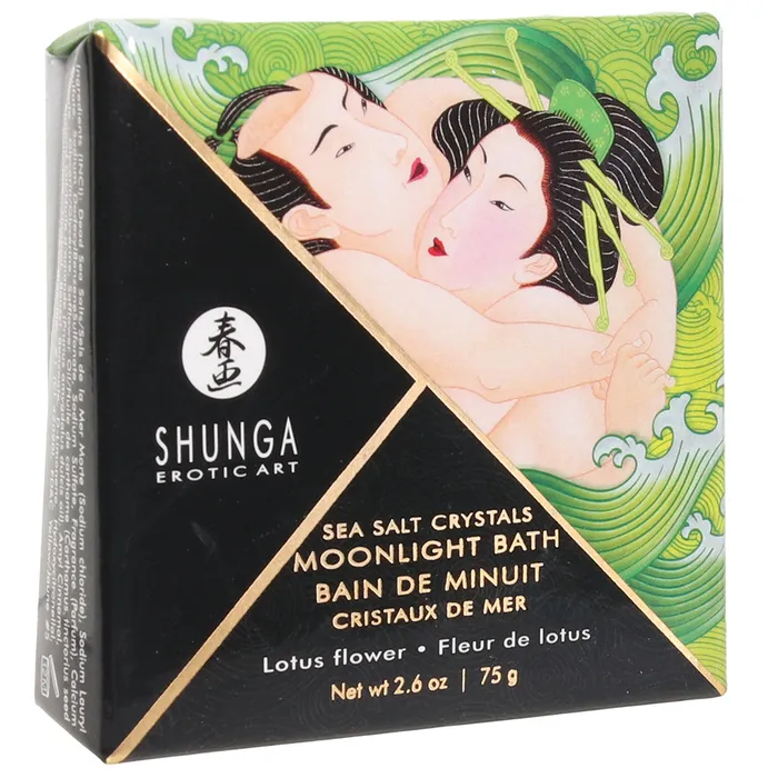Shunga Female Sex Toys Moonlight Sea Salt Bath Crystals 2675g in Lotus Flower Shunga Female Sex Toys Moonlight Sea Salt Bath Crystals 2675g in Lotus Flower
