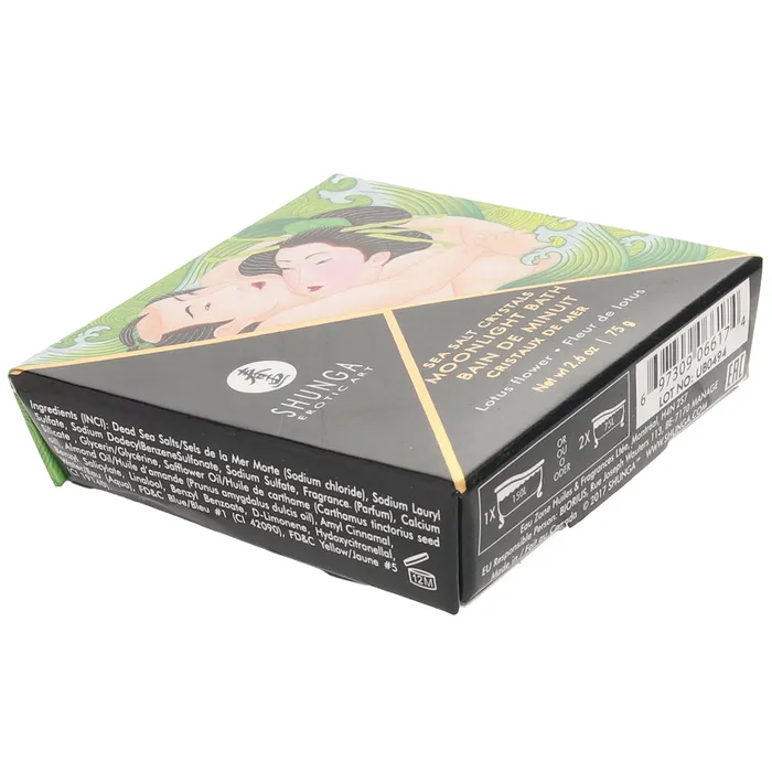 Shunga Female Sex Toys Moonlight Sea Salt Bath Crystals 2675g in Lotus Flower Shunga Female Sex Toys Moonlight Sea Salt Bath Crystals 2675g in Lotus Flower