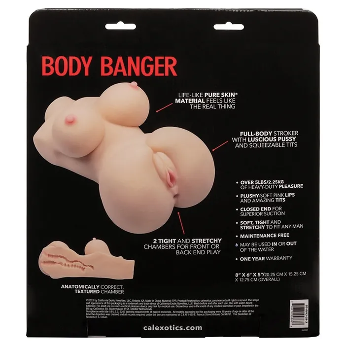 Stroke It Body BangerIvory CAL EXOTICS Female Sex Toys