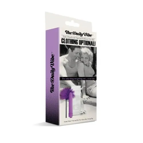 The Daily Vibe Special Edition Toy Kit Clothing Optional Global Novelties Vibrators The Daily Vibe Special Edition Toy Kit Clothing Optional Global Novelties Vibrators