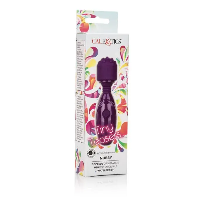 Tiny Teasers Nubby Vibrator Purple California Exotic Novelties Vibrators