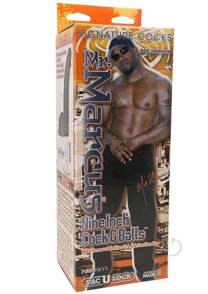 Vac U Lock Mr Marcus 9 Cock and Balls Experience the Intensity of a Porn Stars Tool Doc Johnson Enterprises Dildos Vac U Lock Mr Marcus 9 Cock and Balls Experience the Intensity of a Porn Stars Tool Doc Johnson Enterprises Dildos