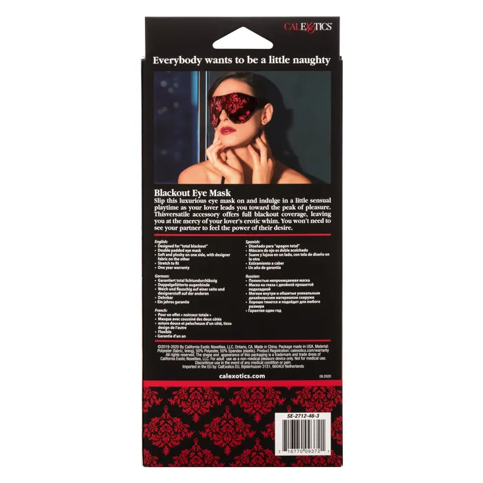 Vibrators CAL EXOTICS Scandal Blackout Eye Mask Vibrators CAL EXOTICS Scandal Blackout Eye Mask