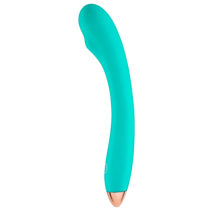 Vibrators CLOUD 9 RECHARGEABLE GSPOT SLIM 8IN SINGLE MOTOR TEAL Cloud 9 Novelties