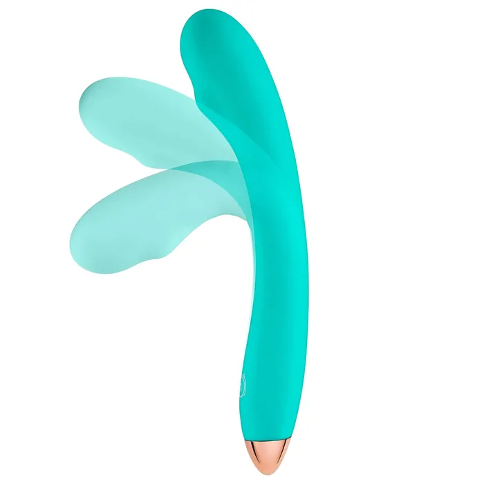 Vibrators CLOUD 9 RECHARGEABLE GSPOT SLIM 8IN SINGLE MOTOR TEAL Cloud 9 Novelties