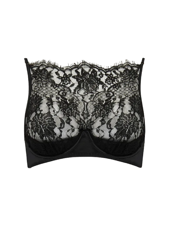 Vibrators Coco de Mer Coco de Mer Hera High Neck Balconette Bra