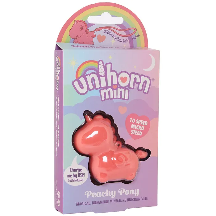 Vibrators Creative Conceptions Unihorn Mini Peachy Pony Micro Vibe