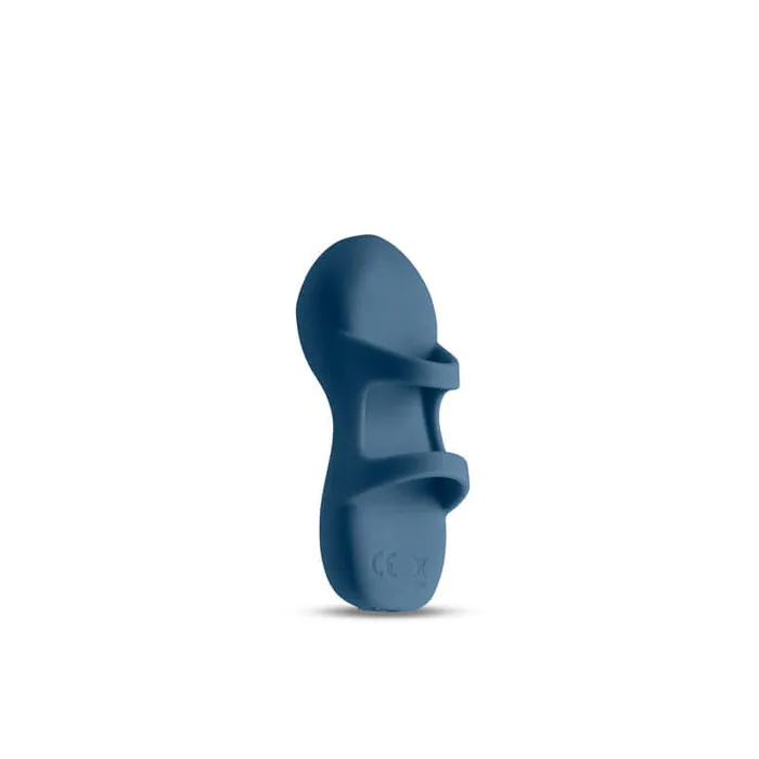 Vibrators Desire Fingerella Teal Finger Vibrator Slip into Sensual Bliss NS Novelties