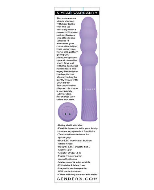 Vibrators Gender X Bumpy Ride Vibrator Evolved Novelties