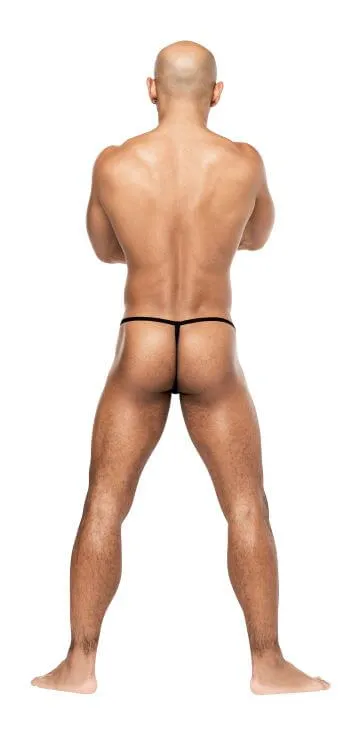 Vibrators Hocus Pocus Uplift Strap Metallic Purple OS Male Power Lingerie