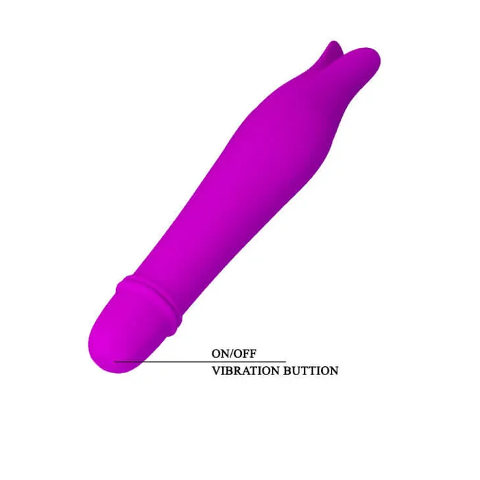 Vibrators Pretty Love Jeffery 10 Function Silicone GSpot Vibrator Floral Bliss in Purple Pretty Love