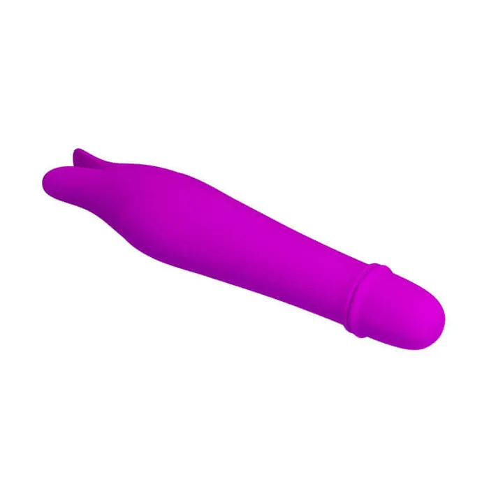 Vibrators Pretty Love Jeffery 10 Function Silicone GSpot Vibrator Floral Bliss in Purple Pretty Love