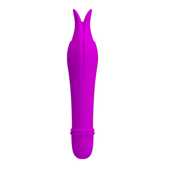 Vibrators Pretty Love Jeffery 10 Function Silicone GSpot Vibrator Floral Bliss in Purple Pretty Love