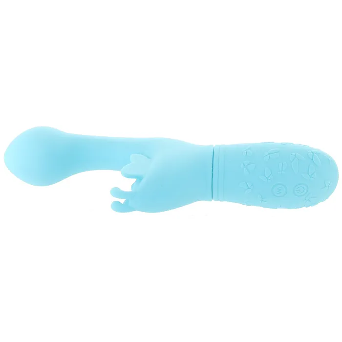 Vibrators Rechargeable Butterfly Kiss Vibrator in Blue CalExotics Vibrators Rechargeable Butterfly Kiss Vibrator in Blue CalExotics
