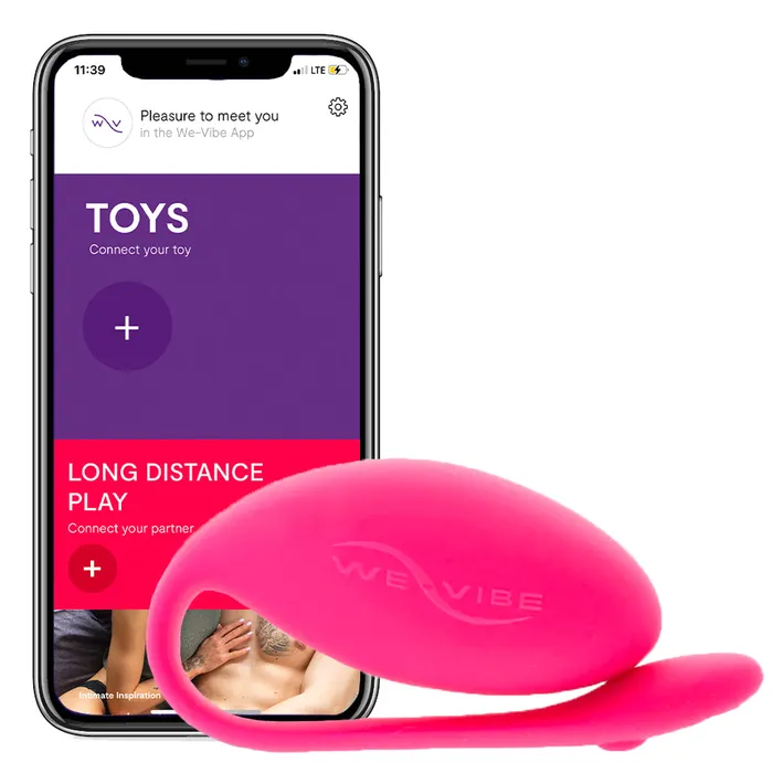 Vibrators WeVibe WeVibe Jive Wearable GSpot Vibe in Pink