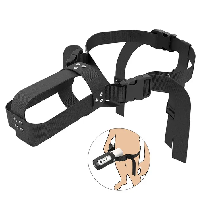 Vibratoy Shop Male Sex Toys HandsFree Masturbator Strap
