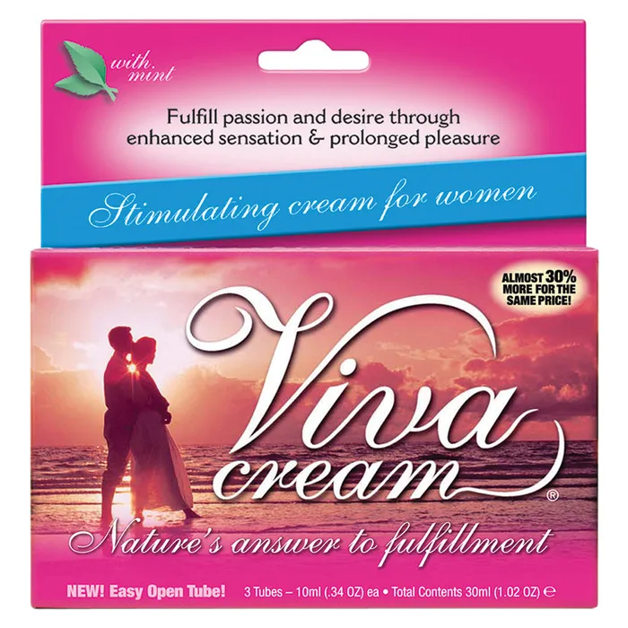 Viva Cream 3 Pack of 25oz Tubes MD SCIENCE Male Sex Toys
