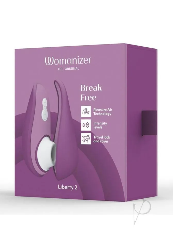 Wevibe Vibrators Womanizer LIBERTY 2 Purple Your Portable Pleasure Companion