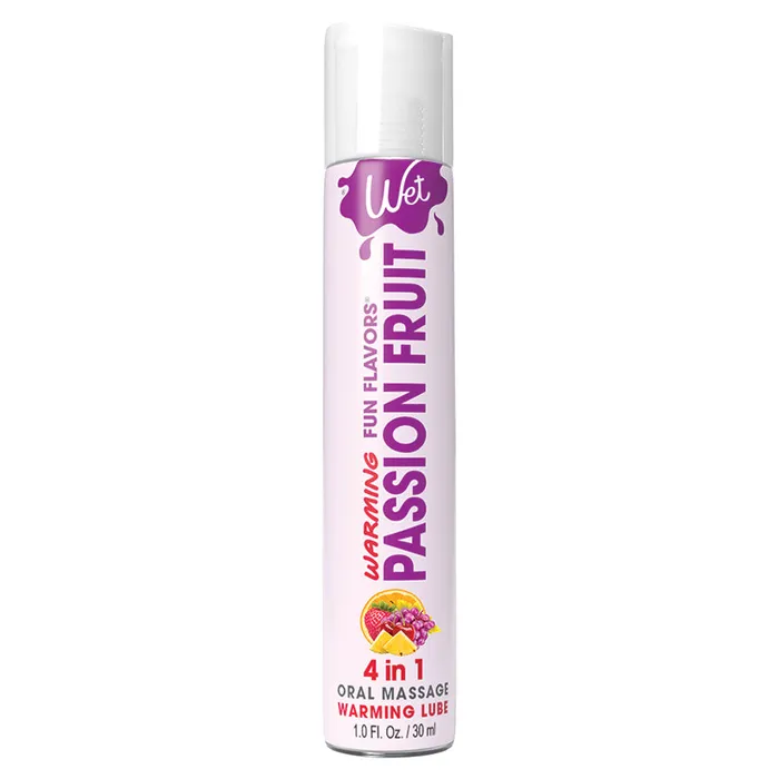 Wet Warming Fun Flavors Passion Punch 4In1 Lubricant 1oz WET Female Sex Toys