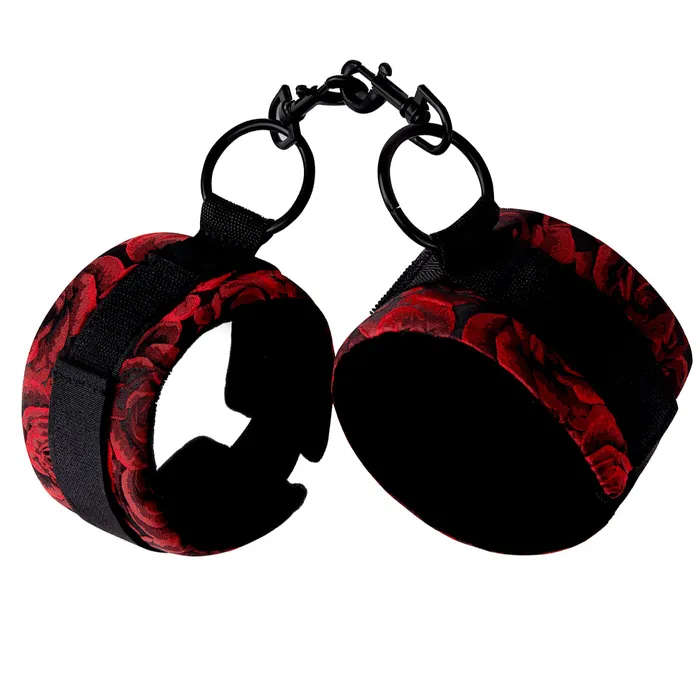 XGen Couples Secret Kisses Rosegasm Soft Bondage Cuffs