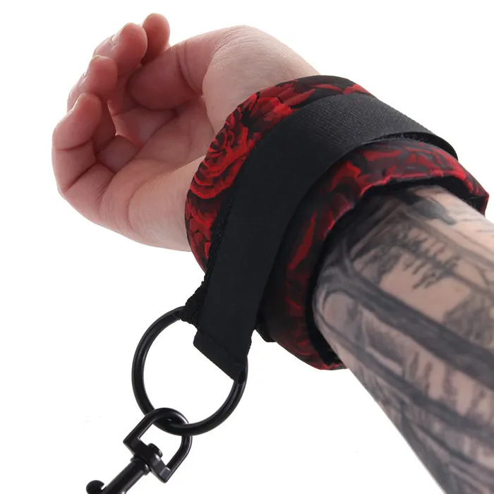 XGen Couples Secret Kisses Rosegasm Soft Bondage Cuffs
